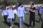 Abhishek Bachchan, Nita Ambani, John Abraham at national soccer finals for schools on 7th Jan 2017